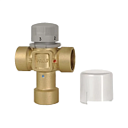 Термостатический смеситель 1/2" (20-60С) Вн.резьба.Боковой выход (143)