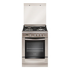 Газ.плита GEFEST ПГ 6100-03 0004 (85х60х60) стол и фасад из нерж.стали, стеклянная крышка