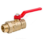 Кран шар. с американкой 1/2 рычаг Ду15 Ру40 Серия 59 (ст.проход)  Dist