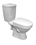 Унитаз-компакт БАЛАНС (КОМФОРТ) белый, горизонт. вып. (15)