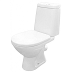 Унитаз-компакт "Сканди" белый (косой, сиден., креплен., арм.) ROSA (г. Киров)   OFF