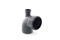 Отвод 110/50-87 с выходом фронт-вверх (35 шт ) РТП