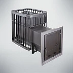 Банная печь Каменка Мини удлиненная топка