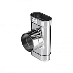 Тройник 90* КРАФТ Овал (316/0,5) 120х240 d120