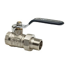 Кран шар лат со сгоном прямой 3/4 FМ U рычаг (AQUALINK)(60/5)