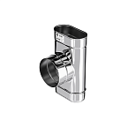 Тройник 90* КРАФТ Овал (316/0,5) 100х200 d115