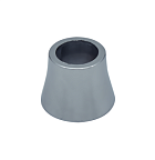 H19-2 Юбка декоративная для вентиля с кран-буксой, хром, ABSпластик  FASHUN