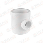 Тройник переходной 63х50х63 БЕЛЫЙ "Д"