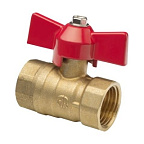 Кран шар лат 3/4 FF В баб 11Б27п1 Ду20 (Aqualink)(100/5)