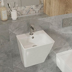 Умывальник подвесной ОМА 39х34, моноблок с/о + крепление, белый ROSA (г. Киров)