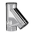 Тройник 45* КРАФТ ГАЗ (316/0,5) d130 