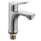 PD10016 Смеситель для умывальника (хром) цинк.сплав, d35, излив H=82мм, гайка  FASHUN (10)