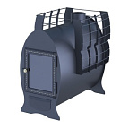 Банная печь "Емеля Премиум" (8мм)