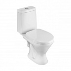 Унитаз-компакт ГРАЦИЯ белый, горизонт. вып. (15)