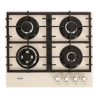 Варочная панель газ. GEFEST ПВГ 2401-01 В81 (10х60х52,5) цв.кремовый 