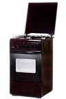 Газ.плита Лада Nova RG24044B (Flama RG2401(еврогорелки,газ-контроль дух.,хоз.отсек,мет.кр.)(АРТ427)