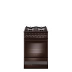 Газоэлектрич.плита GEFEST ПГЭ 5502-02 0045 (85х50х58,5) фасад коричневый с растровым рисунком