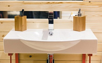 Умывальник "Infinity 65 F01" с отв Sanita Luxe