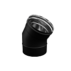 Колено 135° (430/0,8 / эмаль / 600° ЧЁРНАЯ) ф150