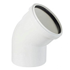 Отвод малошумной канализации ELITE 110х45 РТП