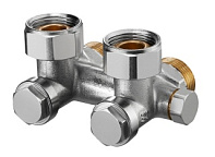 Вентиль для радиаторов "Мультифлекс" 3/4" угловой VIEIR  VR309 (48/1шт)