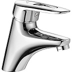 A1007 Смеситель для умывальника (хром) лат, d40, излив H=63мм, двойная шпилька  FASHUN (10)