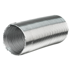 Воздуховод алюм. гофрированный (3м) d100