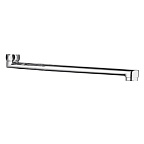 A30F Излив плоский прямой металл., с аэратором, L=300мм нерж/хром  FASHUN