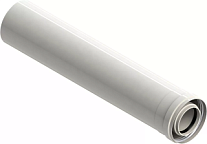 Коаксиальное удлинение дымоход ф60/100 L=500 (для конденсационных систем)