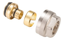 Соединитель евроконус аксиальный лат 16 * 2,2 * 3/4   (РТП)(200/10)