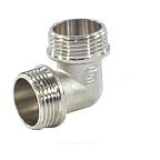 Уголок лат 1/2 MM с ребордой никель   (SantechSystems)