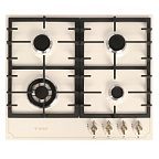 Варочная панель газ. GEFEST ПВГ 1214-01 К55 (9,5х60х51,5) цв.кремовый