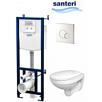 ПЭК Альфа комф: подв.унит+инстал+кноп.хром+сид ПП S (6)