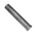 Стартовый дымоход чугунный D 130 L 740 (цв. черный)