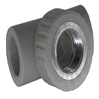 Тройник КВР 20х1/2 серый РТП (90/15)