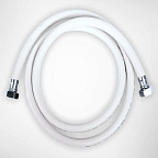 Подводка д/газа ПВХ 80 см 1/2 г/г БЕЛАЯ  (ELKA)(50)