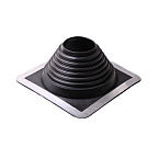 Уплотнительная манжета кровельная прямая № 6 (127-228) черная