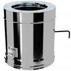 Сэндвич-шибер КРАФТ Стандарт-50 (316/0,8/304/0,5) d115х200