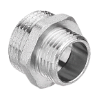 Ниппель лат 1/2 * 3/4  (15х20)   (AQUALINK)(300/10)