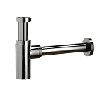 404-CX Сифон д/умывальника металлический (хром), ОРИО (20)