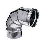 Колено 4 сек. 90* (430/0,5) ф200  