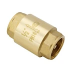 Обратный клапан 3/4 FF пласт сердечник   (AQUALINK)(150/15)