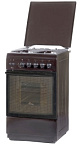 Газ.плита FLAMA FG24211В (4-х комф,крыш,чугун.реш,подсв,эл.розжиг,газ.контроль дух) (АРТ222)