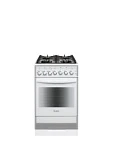 Газоэлектрич.плита GEFEST ПГЭ 5502-02 0042 (85х50х58,5) фасад белый с растровым рисунком