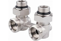 Узел нижн. подкл.радиаторов 1/2" нар х 3/4" нар угловой (AQUALINK)