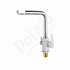 910Р Смеситель Potato для кухни с краном для питьевой воды(крепление гайка)