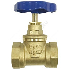 Вентиль лат (клапан запорный) ф15 15Б3р в инд.уп. (Сантехкомплект)