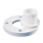 КОМПЛЕКТ: Фланец ABS + Бурт PPR 90, PN25, БЕЛЫЙ  Д