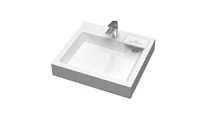 V62 D1 Раковина Энигма  (СИГН.БЕЛ)   AQUADREAM   (КОМПЛЕКТ)