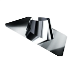 Крышная разделка 15-30* КРАФТ ГАЗ-Стандарт (алюминий/304/0,5) d200